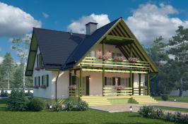 Каркасный дом Бавария XL