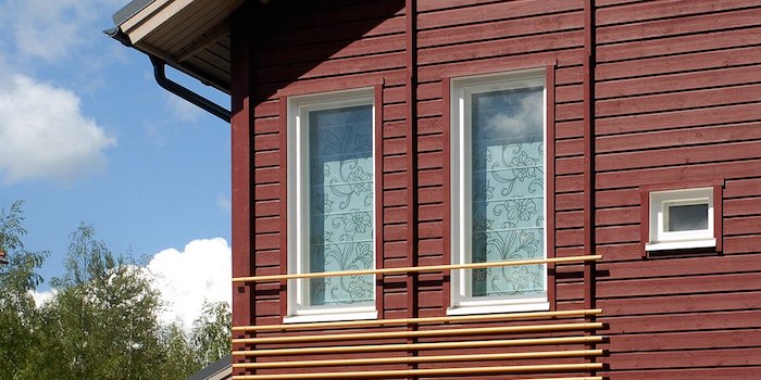 обшивка дома деревянными панелями